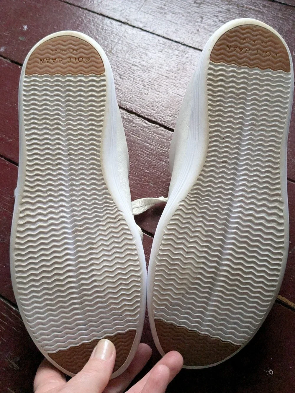 Cole Haan Women's Grand Crosscourt Sneaker Style Shoes W08780 White Leather Sz 9